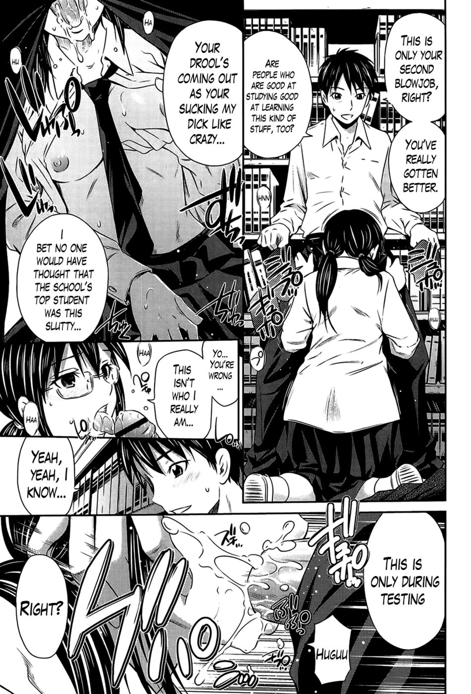 Hentai Manga Comic-The Strange Days During The Test Period-Read-7